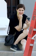 ALEXANDRA DADDARIO on the Set The Mayfair Witches in New Orleans 06/07/2022