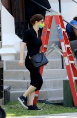 ALEXANDRA DADDARIO on the Set The Mayfair Witches in New Orleans 06/07/2022