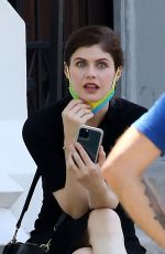 ALEXANDRA DADDARIO on the Set The Mayfair Witches in New Orleans 06/07/2022