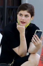ALEXANDRA DADDARIO on the Set The Mayfair Witches in New Orleans 06/07/2022