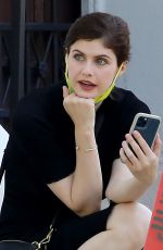 ALEXANDRA DADDARIO on the Set The Mayfair Witches in New Orleans 06/07/2022