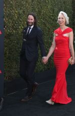 ALEXANDRA GRANT and Keanu Reeves at Moca Gala in Los Angeles 06/04/2022