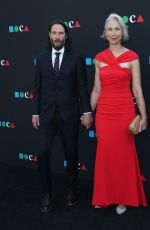 ALEXANDRA GRANT and Keanu Reeves at Moca Gala in Los Angeles 06/04/2022