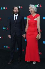 ALEXANDRA GRANT and Keanu Reeves at Moca Gala in Los Angeles 06/04/2022