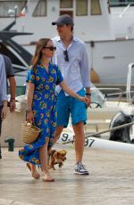 ALEXANDRA VON HANNOVER Out and About in Saint Tropez 06/19/2022