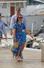 ALEXANDRA VON HANNOVER Out and About in Saint Tropez 06/19/2022