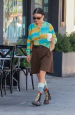 ALIA SHAWKAT Out for Her Morning Coffee-to-go in Los Feliz 05/31/2022