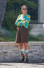 ALIA SHAWKAT Out for Her Morning Coffee-to-go in Los Feliz 05/31/2022