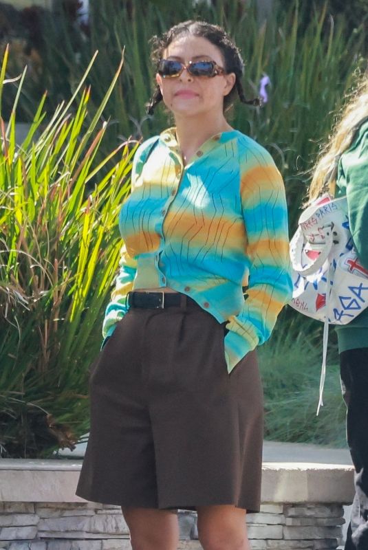 ALIA SHAWKAT Out for Her Morning Coffee-to-go in Los Feliz 05/31/2022