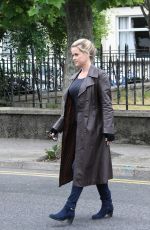 ALICE EVE Out Filming in Co. Wicklow in Ireland 06/22/2022