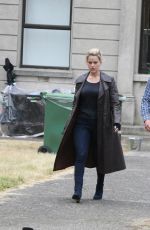 ALICE EVE Out Filming in Co. Wicklow in Ireland 06/22/2022