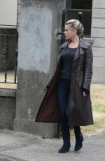 ALICE EVE Out Filming in Co. Wicklow in Ireland 06/22/2022
