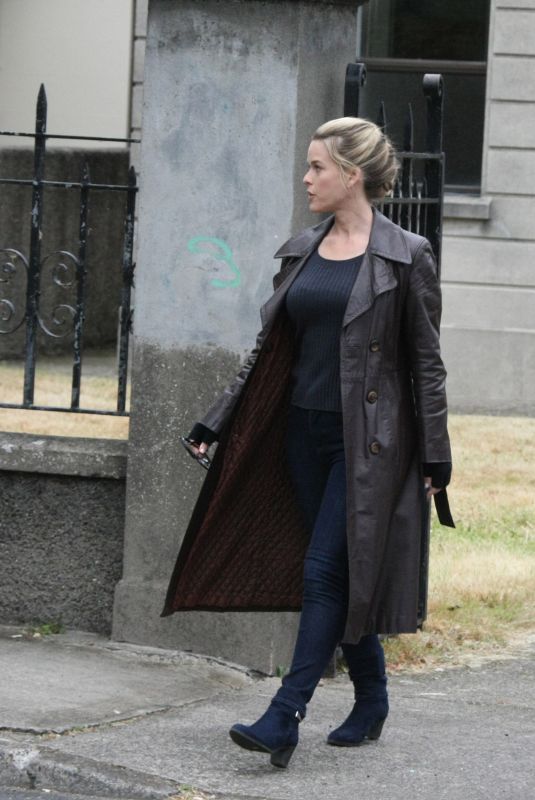 ALICE EVE Out Filming in Co. Wicklow in Ireland 06/22/2022
