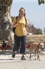 ALICIA SILVERSTONE Hiking with Her Dogs and Friend in Hollywood 06/15/2022