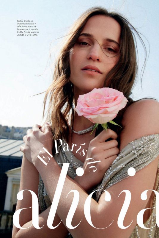 ALICIA VIKANDER in Harper’s Bazaar, Spain July/August 2022