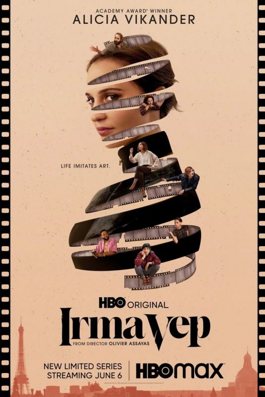 ALICIA VIKANDER - Irma Vep Poster and Trailer, June 2022