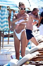 ALINA BAIKOVA in Bikini at a Beach in Mykonos 06/16/2022
