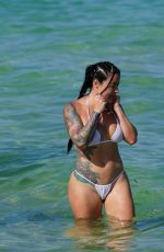 ALYSIA MAGEN in Bikini at a Beach in Miami 06/13/2022