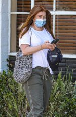 ALYSON HANNIGAN Heading to a Spa in Beverly Hills 06/29/2022