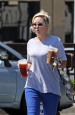 AMANDA BYNES Out for Coffee at Starbucks in Los Angeles 06/28/2022