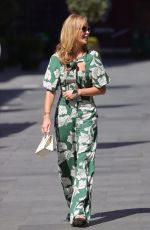 AMANDA HOLDEN Arrives at Heart Radio in London 06/14/2022