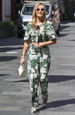 AMANDA HOLDEN Arrives at Heart Radio in London 06/14/2022