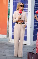 AMANDA HOLDEN at Global Radio Studios in London 06/28/2022