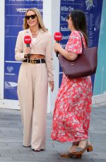 AMANDA HOLDEN at Global Radio Studios in London 06/28/2022