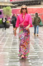 AMANDA HOLDEN at Global Radio Studios in London 06/29/2022