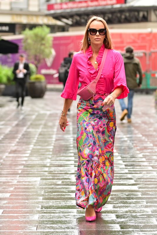 AMANDA HOLDEN at Global Radio Studios in London 06/29/2022