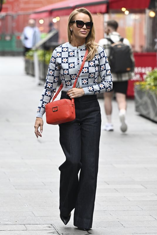 AMANDA HOLDEN Leaves Global Studios in London 06/06/2022