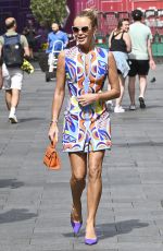 AMANDA HOLDEN Leaves Global Studios in London 06/17/2022