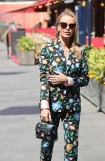 AMANDA HOLDEN Leaves Heart Radio in London 06/07/2022
