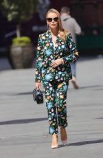 AMANDA HOLDEN Leaves Heart Radio in London 06/07/2022