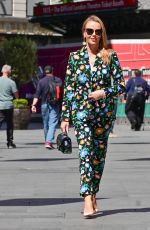 AMANDA HOLDEN Leaves Heart Radio in London 06/07/2022