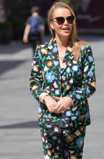 AMANDA HOLDEN Leaves Heart Radio in London 06/07/2022