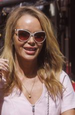 AMANDA HOLDEN Leaves Her Breakfast Show in London 06/09/2022