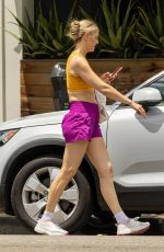 AMANDA KLOOTS Heading for a Gym Session in Los Angeles 06/22/2022