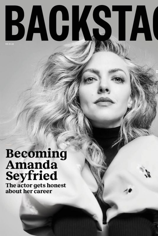 AMANDA SEYFRIED for Backstage Magazine, June 2022
