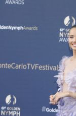 AMANDINE PETIT at 61st Monte Carlo TV Festival Closing Ceremony 06/21/2022