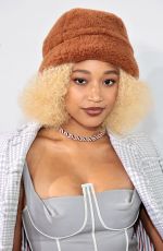 AMANDLA STENBERG at Thom Browne Fall 2022 Runway Show in New York 04/29/2022