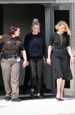 AMBER and WHITNEY HEARD Leaves Court in Fairfax 06/01/2022