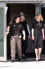 AMBER and WHITNEY HEARD Leaves Court in Fairfax 06/01/2022