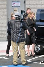 AMBER and WHITNEY HEARD Leaves Court in Fairfax 06/01/2022