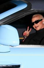AMBER ROSE and Alexander AE Edwards Out in Culver City 06/24/2022