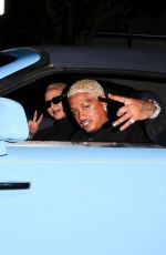 AMBER ROSE and Alexander AE Edwards Out in Culver City 06/24/2022