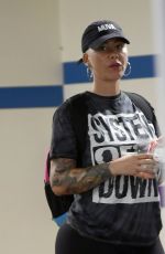 AMBER ROSE Out Shopping in Los Angeles 06/07/2022