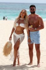 AMBER TURNER in Bikini on the Set of New Series on the Beach in Dominican Republic 06/08/2022