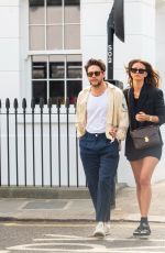 AMELIA WOOLEY and Nial Horan Out in London 06/20/2022