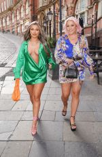 AMELIALILY and CHARLOTTE CROSBY Out in Newcastle 06/19/2022